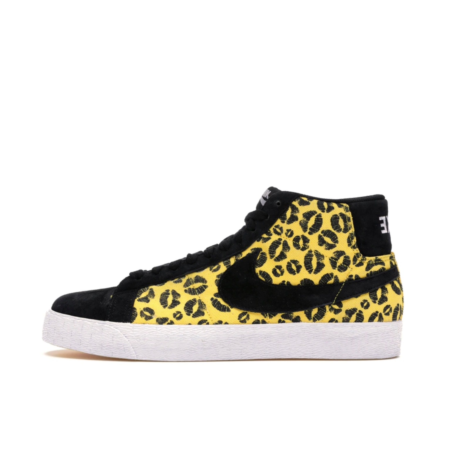推荐商品：Nike SB Blazer Zoom 滑板鞋 板鞋 拼接时尚复古防滑耐磨透气运动休闲舒适百搭 Kisses 黄黑/唇印
