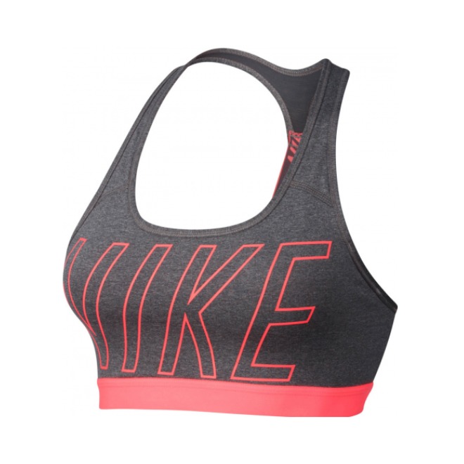 Nike 健美服装系列大印花logo撞色拼接运动内衣 女装 847571