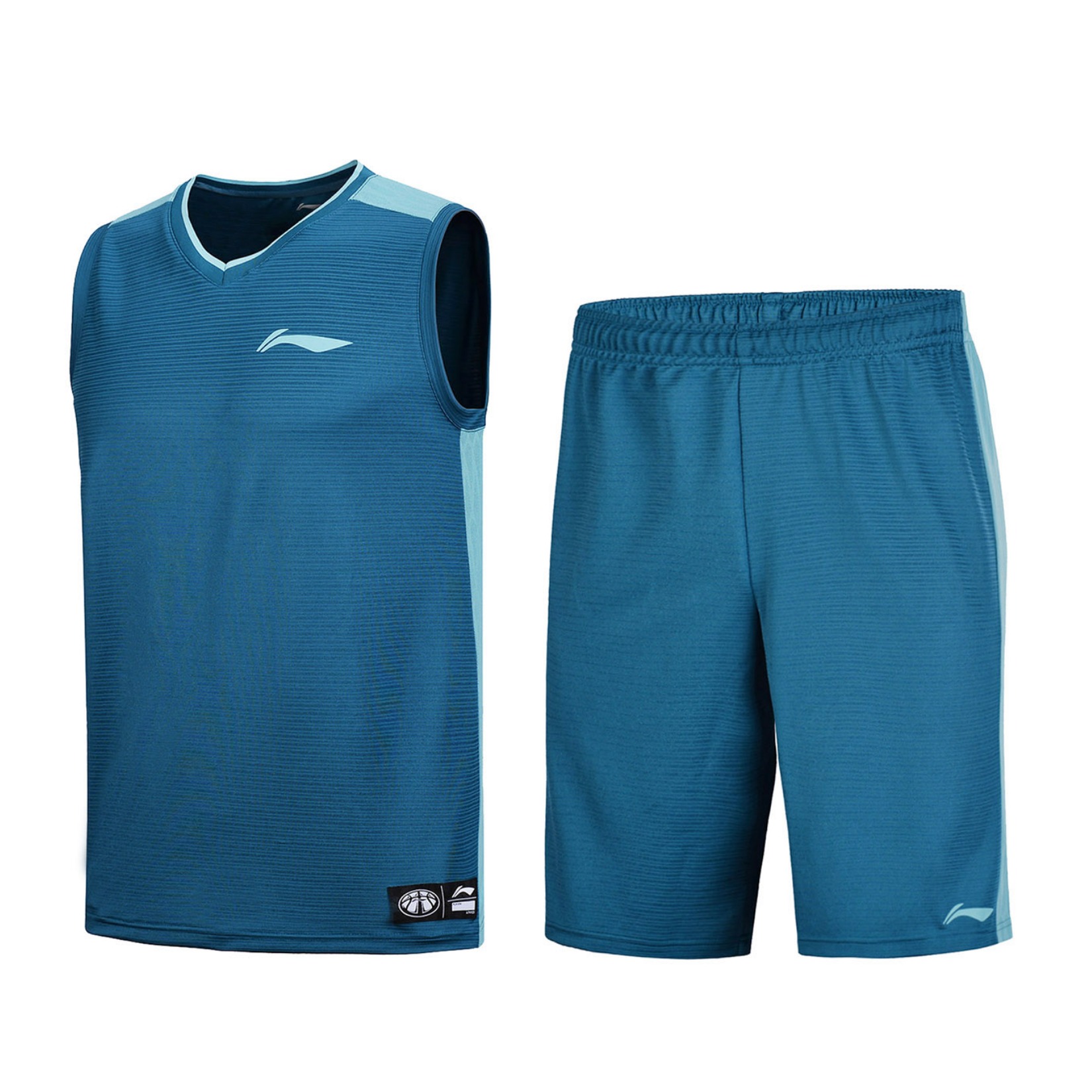 李宁 篮球系列训练速干凉爽运动套装 AATN005