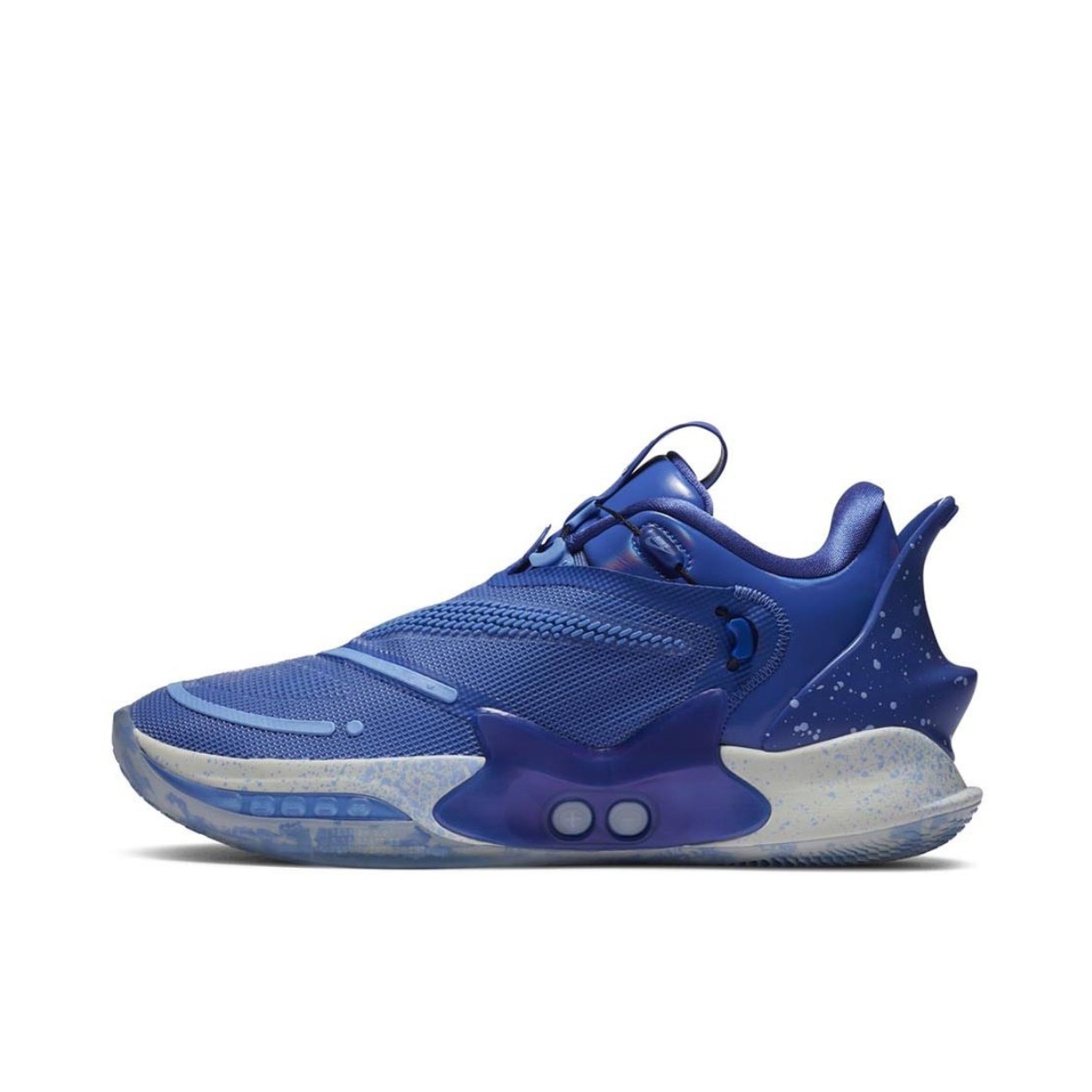 推荐商品：Nike Adapt BB 2.0 自动绑带 减震回弹 防滑耐磨 实战织物 支撑 包裹性 圆头 篮球鞋 Royal Blue 皇家蓝