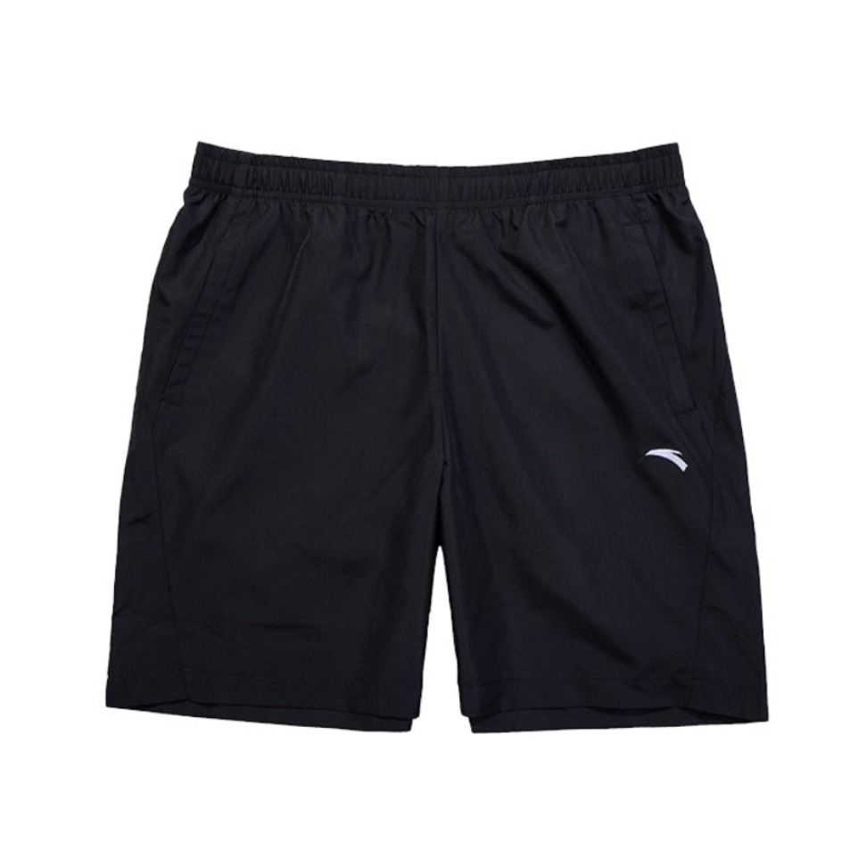 Anta 跑步健身透气速干休闲梭织五分运动短裤 95017301