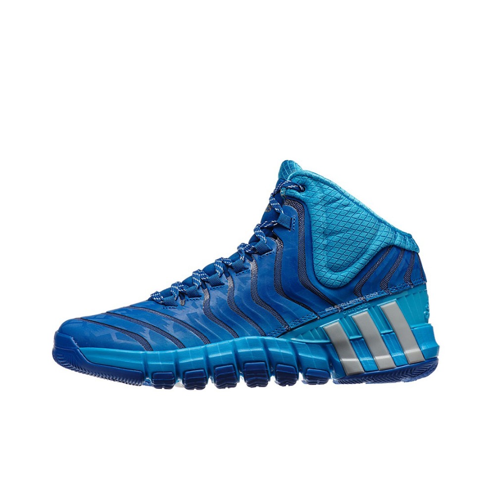 推荐商品：adidas Crazyquick 2 篮球鞋 实战训练舒适百搭耐磨 高帮/蓝色