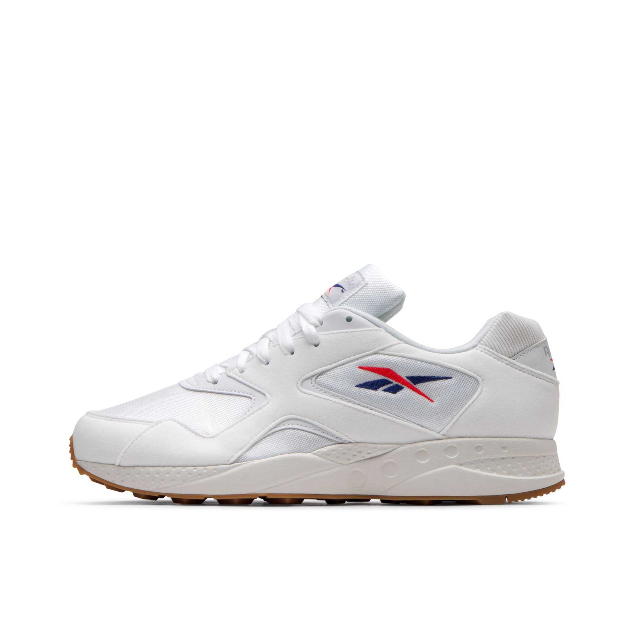 推荐商品：Reebok/锐步 Torch Hex 复古 耐磨 运动休闲鞋 白色/灰色/红色