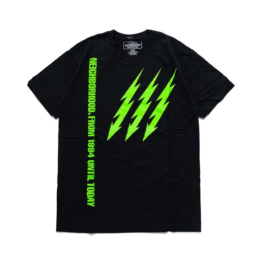 Neighborhood NBHD FAMILIA CTEE 闪电标语短袖T恤 男女同款
