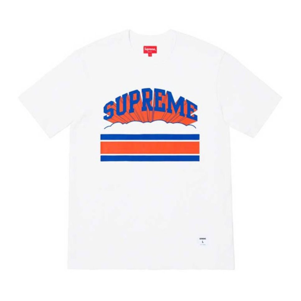 Supreme  Cloud Arc Tee 立体云朵大Logo短袖T恤 男女同款