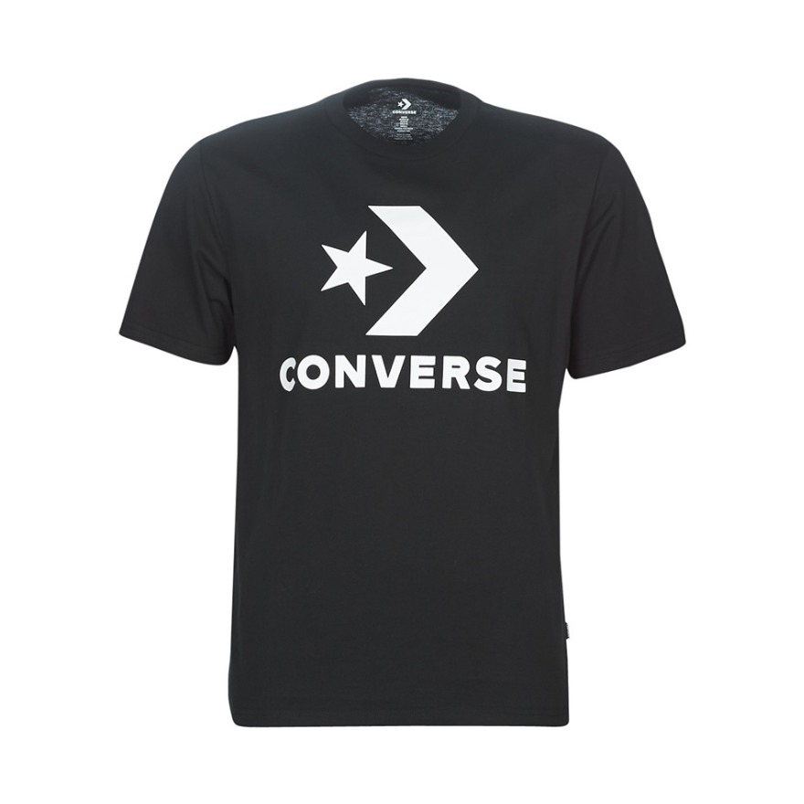 Converse 休闲字母印花圆领短袖T恤 男女同款 10018568