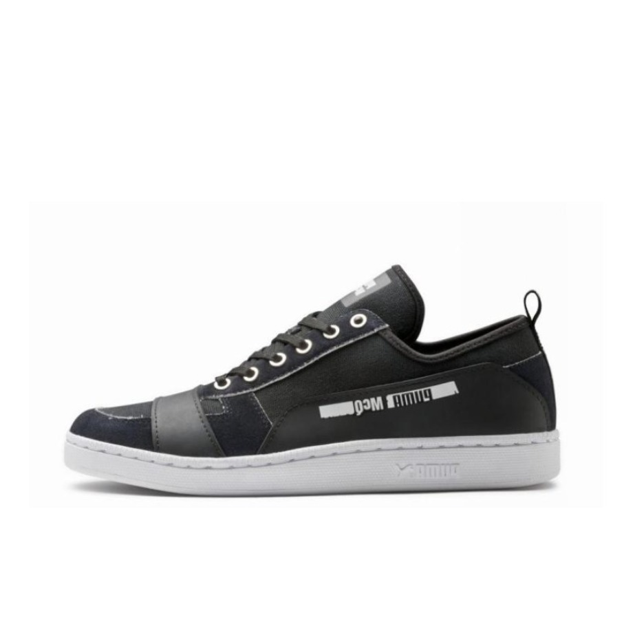 推荐商品：Puma/彪马 MCQ Serve Graphic 复古 耐磨 板鞋 McQ联名/低帮/黑色