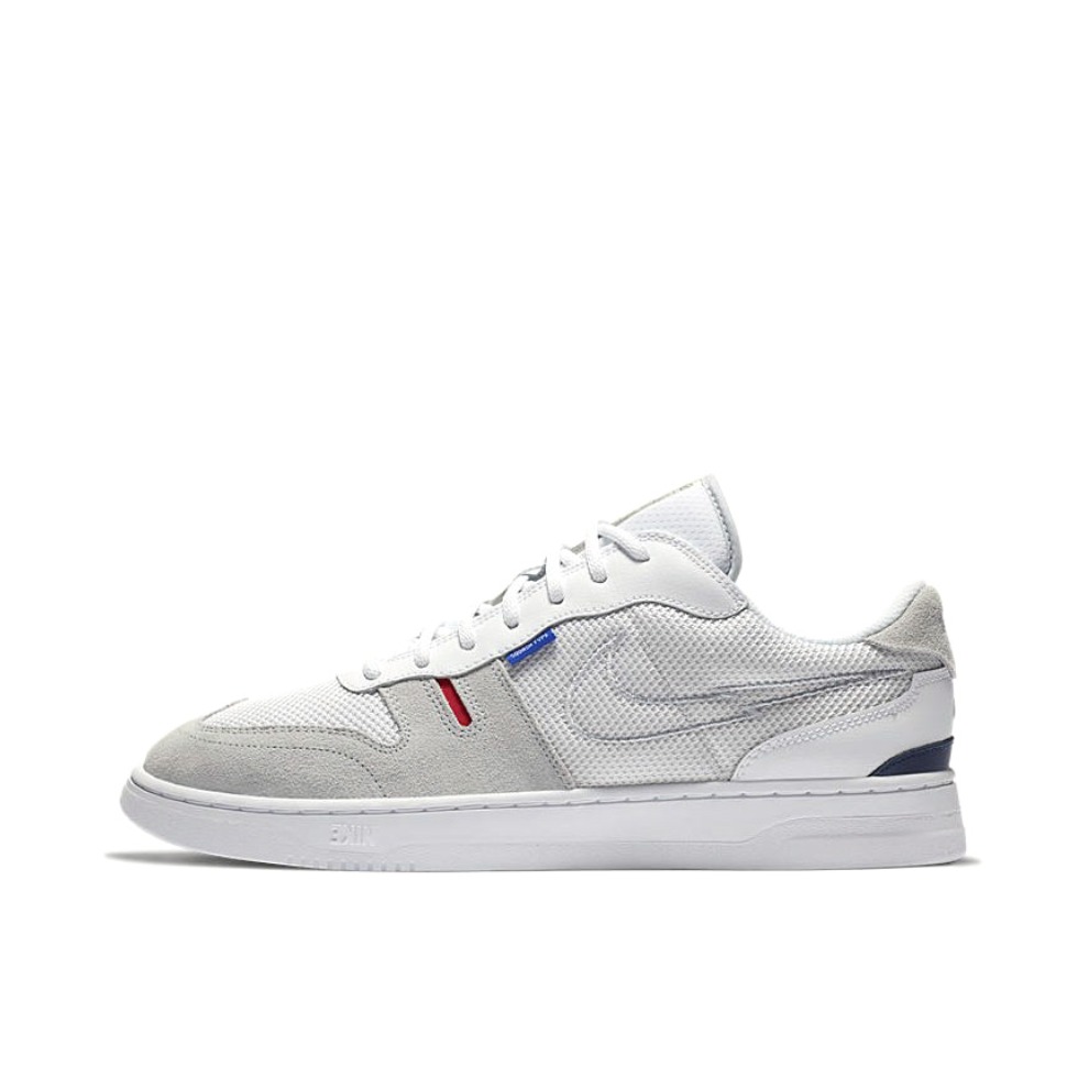 推荐商品：Nike Squash Type 休闲百搭 舒适轻便 耐磨 透气 滑板鞋 板鞋 白色/大学红/午夜蓝