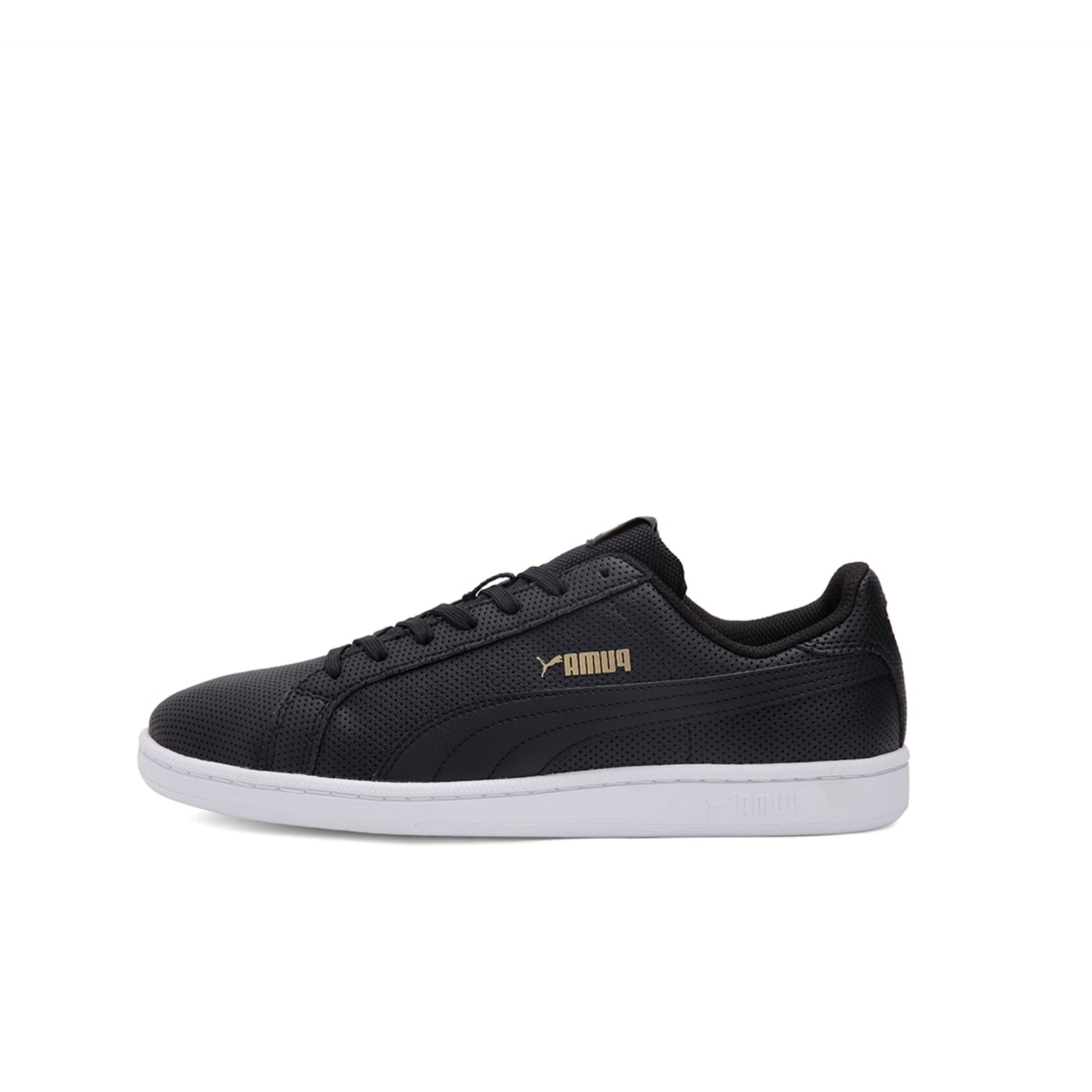 推荐商品：Puma/彪马 Smash 板鞋 防滑耐磨轻便透气休闲复古运动情侣 黑色/白底