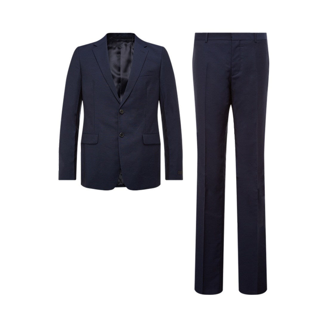 Prada/普拉达 羊毛单排扣修身长袖风衣 男女同款