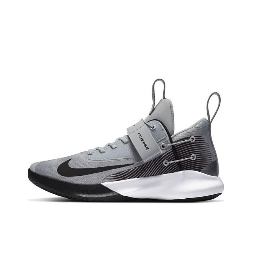 推荐商品：Nike Precision 4 精密4 缓震回弹 防滑耐磨 舒适透气 实战 圆头 时尚百搭 篮球鞋 灰色/黑色