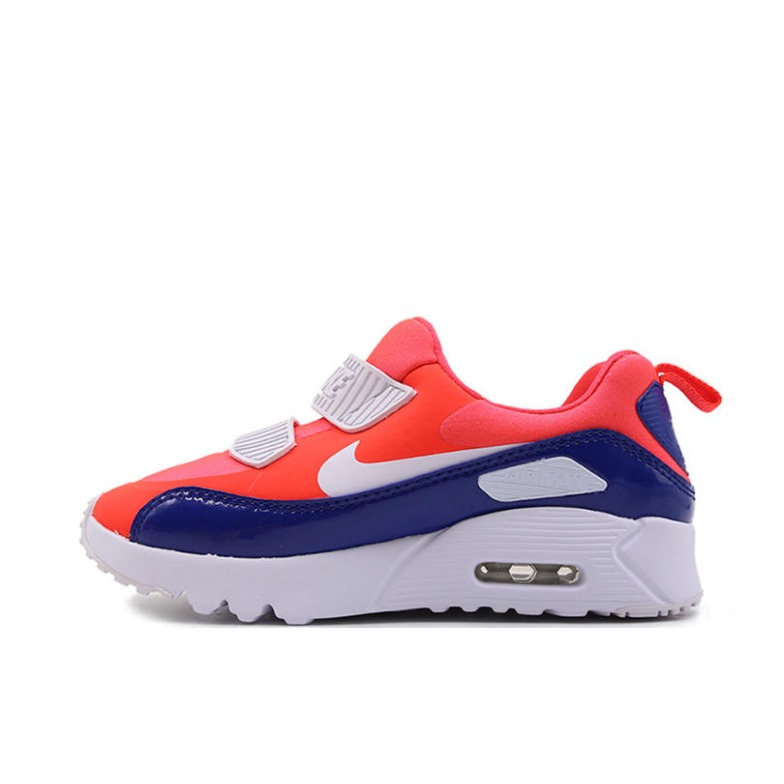 推荐商品：Nike Air Max 90 舒适透气 休闲缓震 防滑耐磨 百搭 运动鞋儿童 小童/红色/黑色/白色