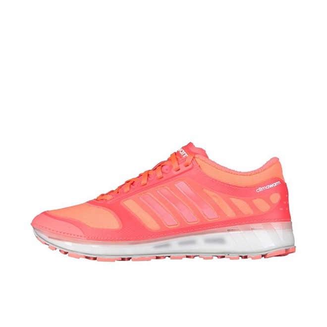 推荐商品：adidas CW Insulate 轻便减震 跑鞋 粉色/橙色