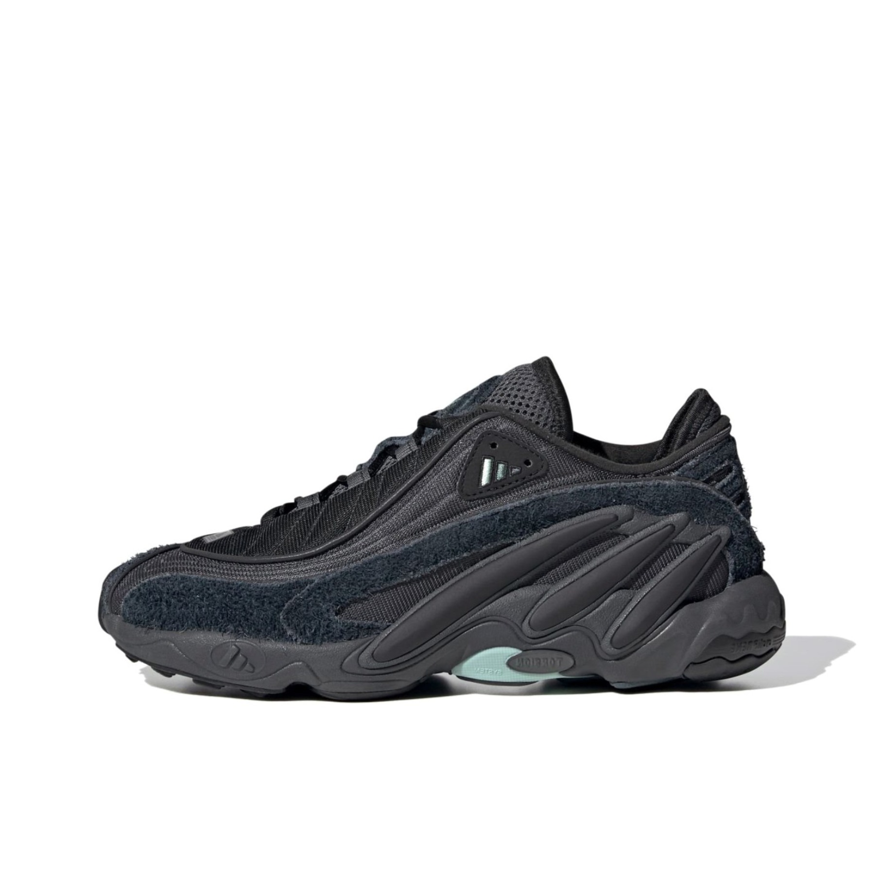 推荐商品：adidas Originals FYW 98 防滑耐磨 舒适轻便 复古 运动休闲鞋 Utility Black 黑色/灰色