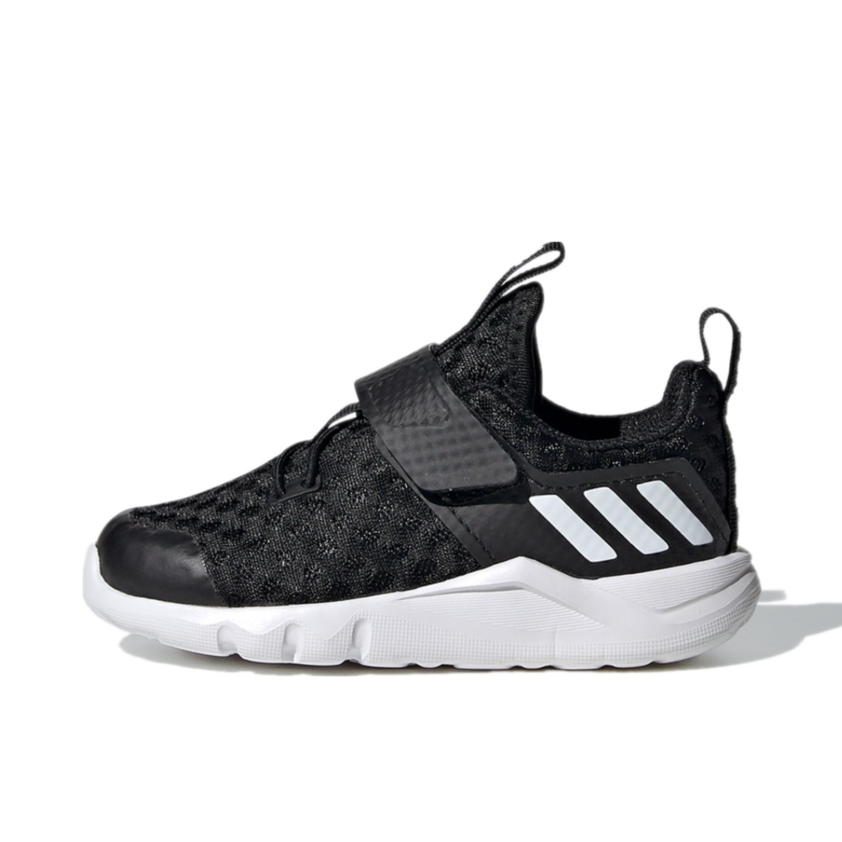 推荐商品：adidas Rapidaflex Summer.RDY 防滑耐磨 童鞋 婴童/黑色/白色
