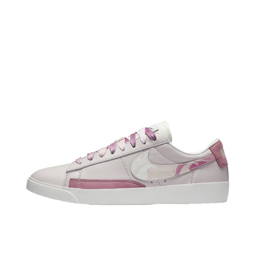 推荐商品：Nike Blazer 板鞋 经典复古防滑舒适百搭 米白/粉色