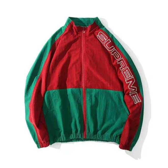 Supreme Split track jacket 冲锋衣夹克校服 男女同款