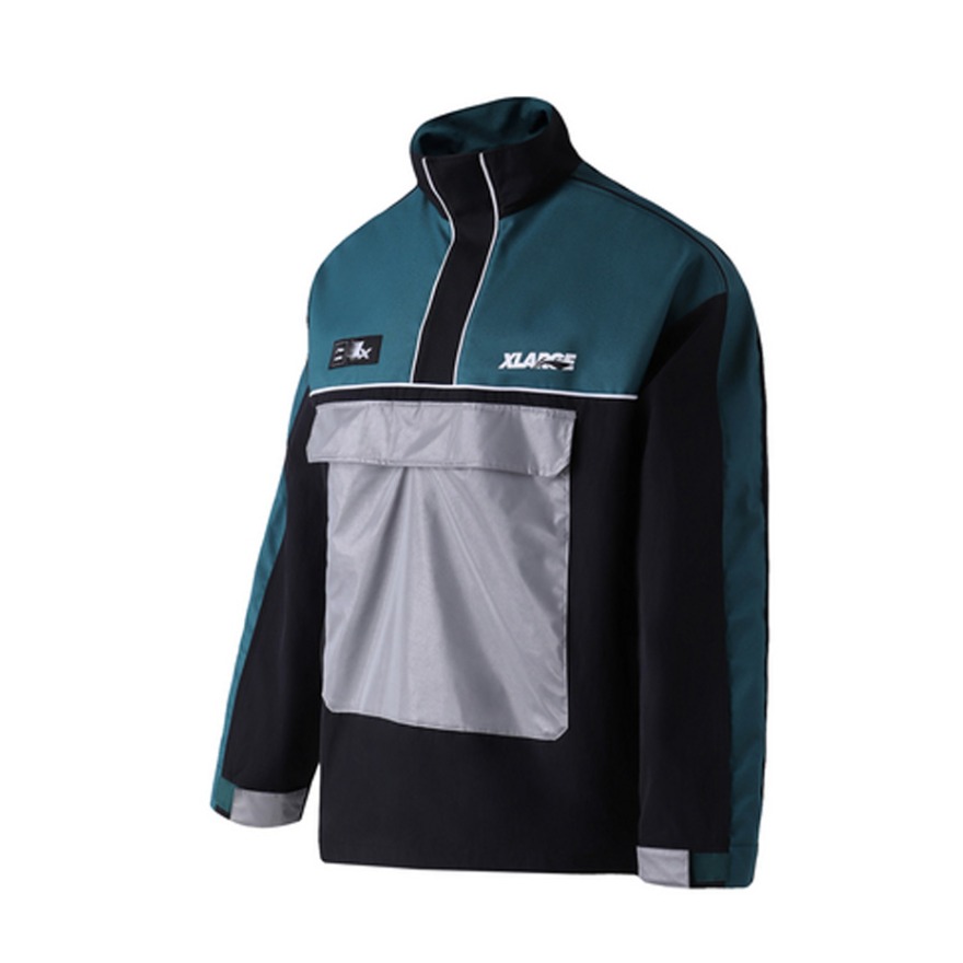 【XLARGE联名】Li Ning X 立领拼接休闲风衣 AFDN487