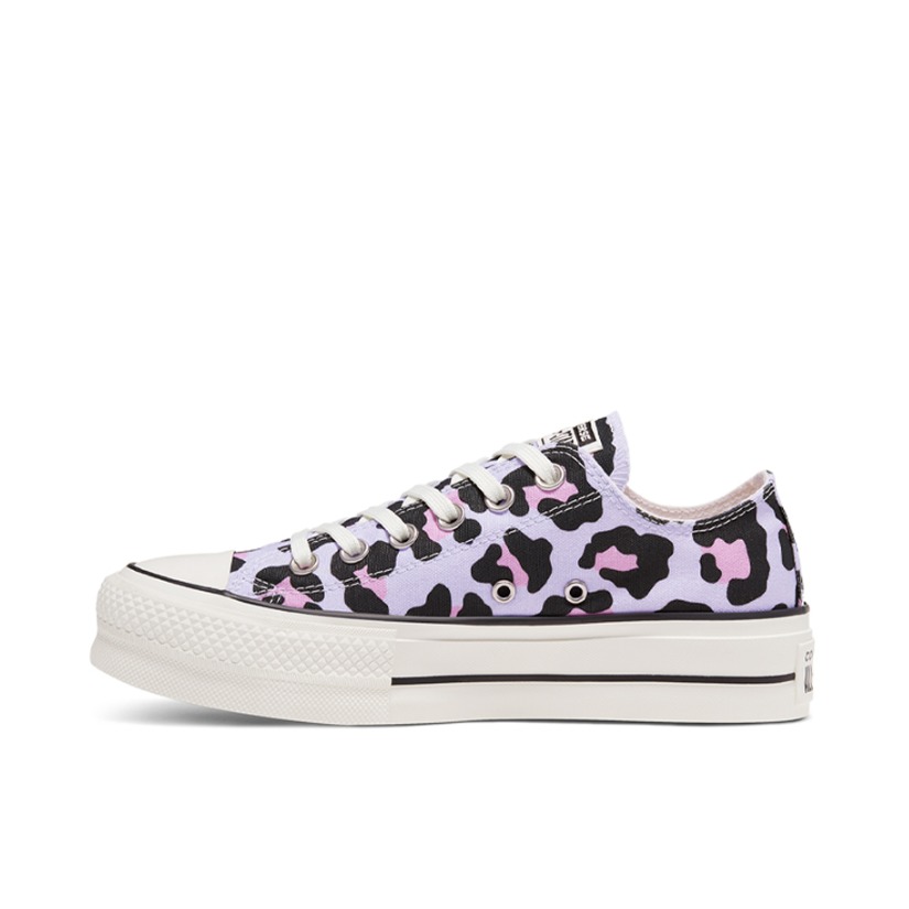 推荐商品：Converse/匡威 Chuck Taylor All Star Lift 帆布鞋 简约复古经典防滑耐磨舒适厚底圆头甜酷贴合松糕底流光风 蓝色/粉色/黑色