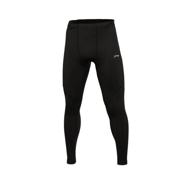 Li Ning 保暖紧身训练长裤 AULL003
