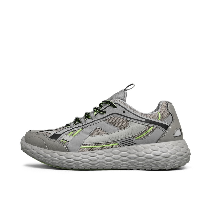 推荐商品：Skechers/斯凯奇 Monster Emperor 舒适百搭 减震耐磨 透气 低帮 运动休闲鞋 237141 灰色