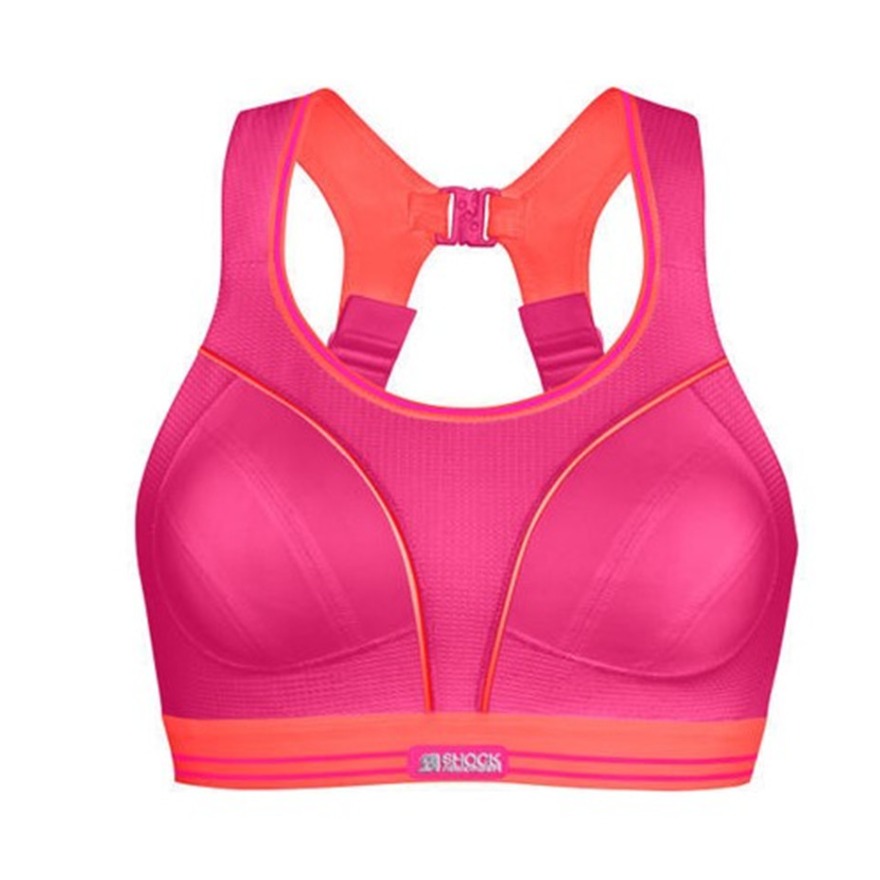 推荐商品：shock absorber 跑步文胸 珊瑚粉