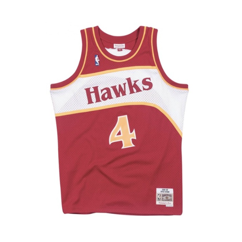 Mitchell Ness 土豆韦伯 老鹰队 4号球衣