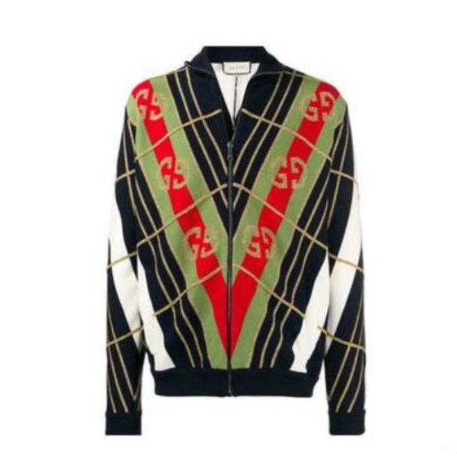 Gucci 古奇 GGlogo针织外套 571558