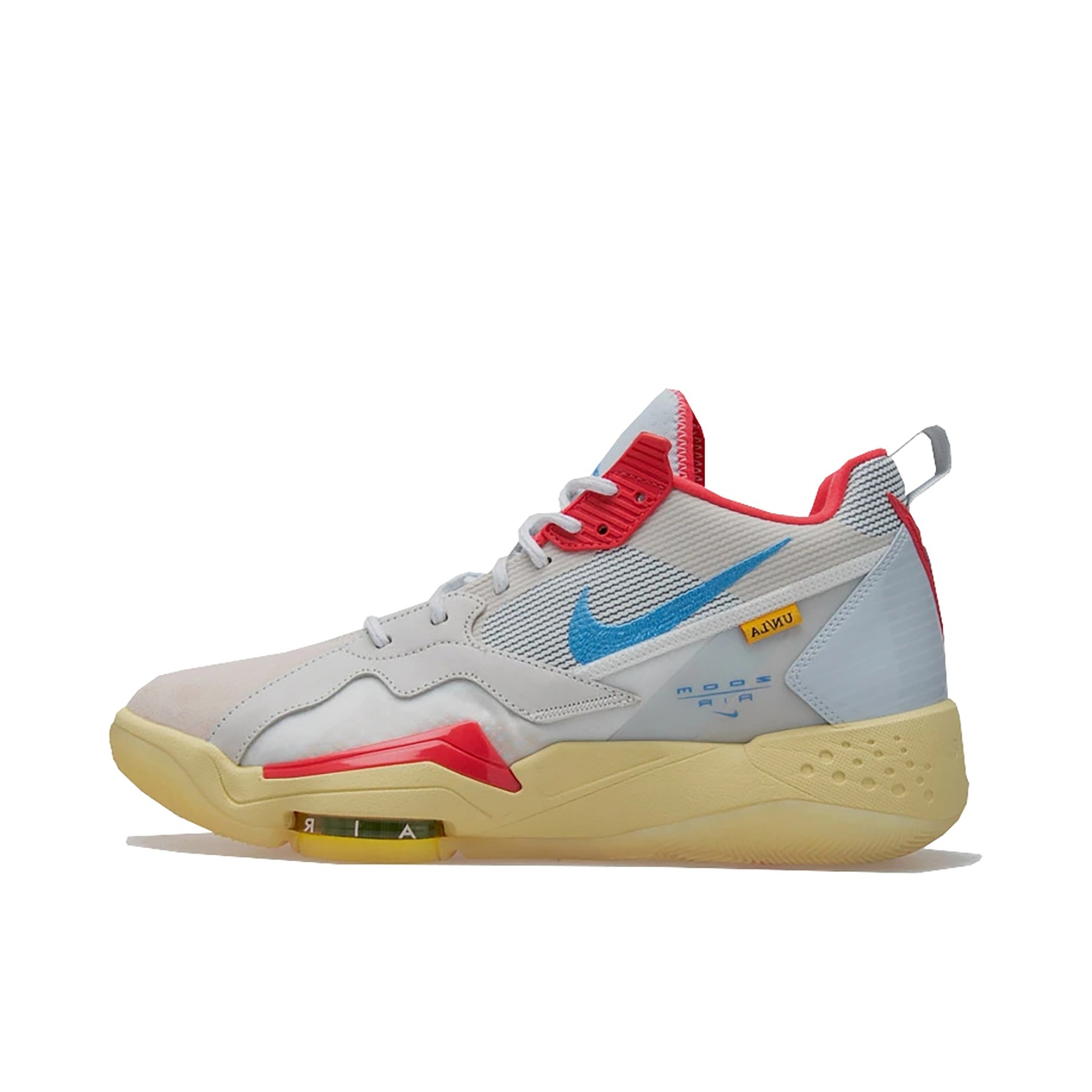 推荐商品：Air Jordan Zoom 92 篮球鞋 复古百搭缓震回弹防滑耐磨舒适轻便实战 Union LA联名/灰色/橙色