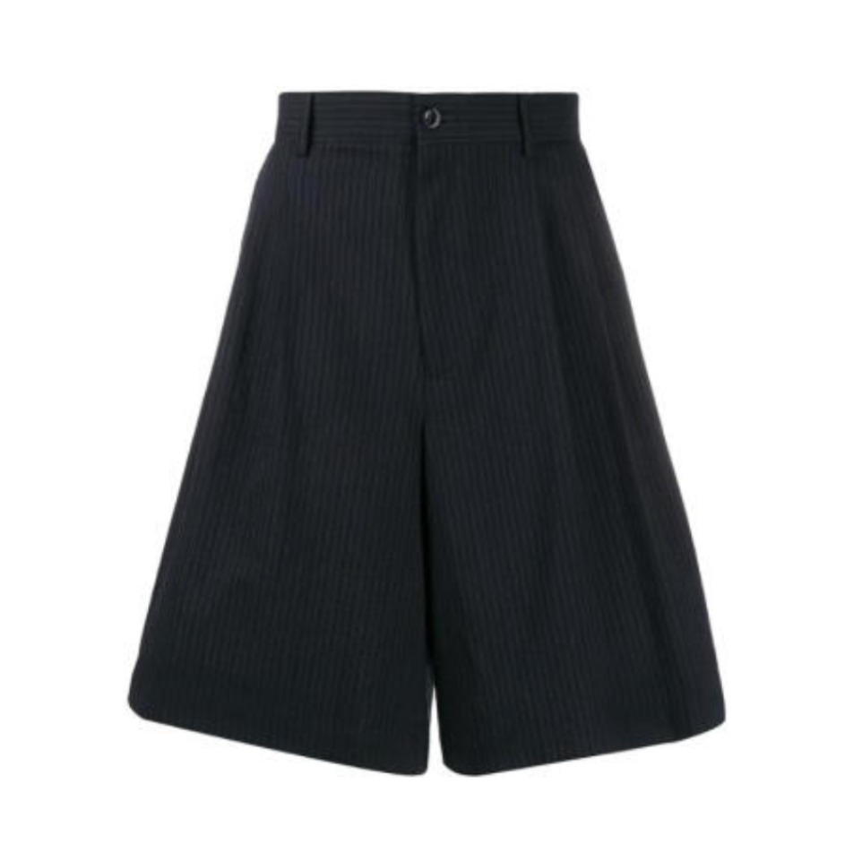 MAISON MARGIELA 男士细条纹短裤