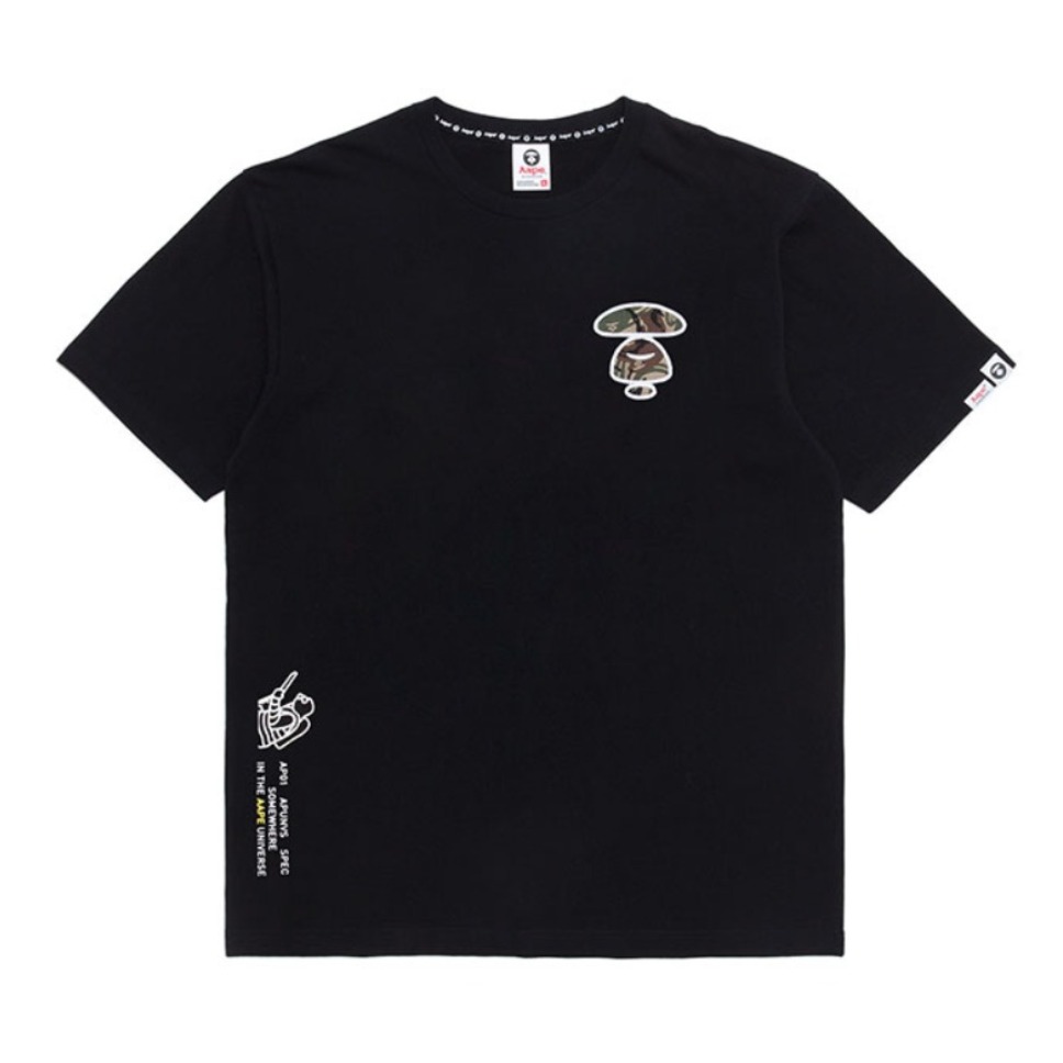 Aape 字母印花休闲短袖T恤 0044