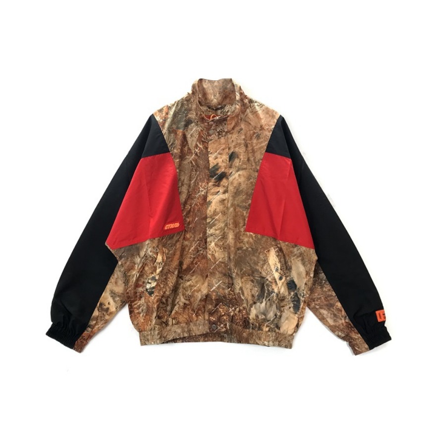 Heron Preston HP 红色迷彩冲锋衣