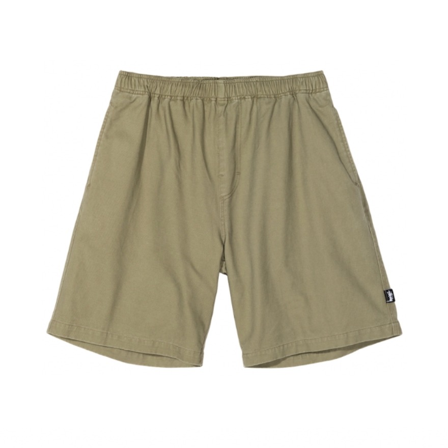 Stussy BRUSHED BEACH SHORT纯色休闲运动短裤