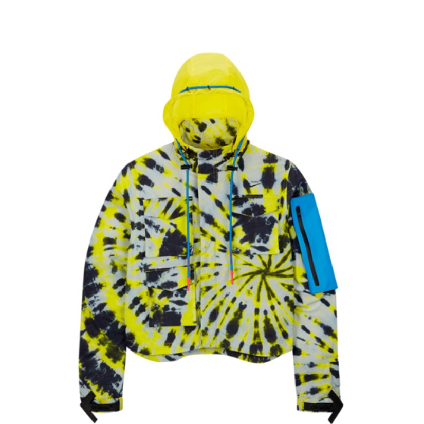 OFF-WHITE X NIKE 联名款 满印扎染连帽夹克 男女同款 4K4808