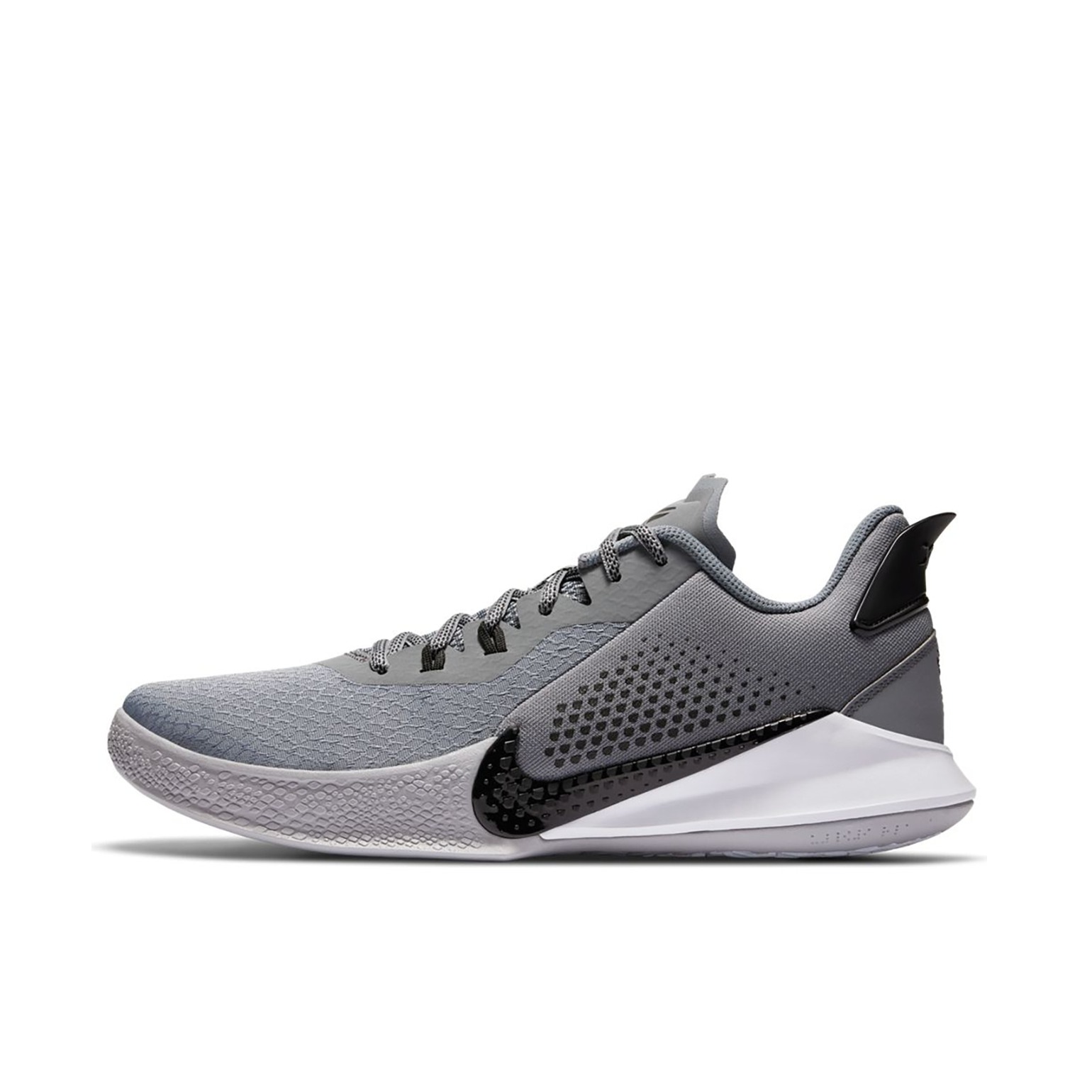 推荐商品：Nike Mamba Fury 复古 耐磨防滑 减震实战 织物 篮球鞋 灰色