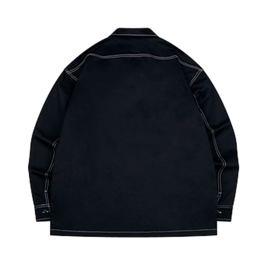 Dickies 明线宽松长袖衬衫 DK008161