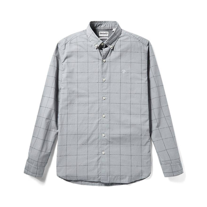 Timberland 休闲修身长袖衬衫 A2219