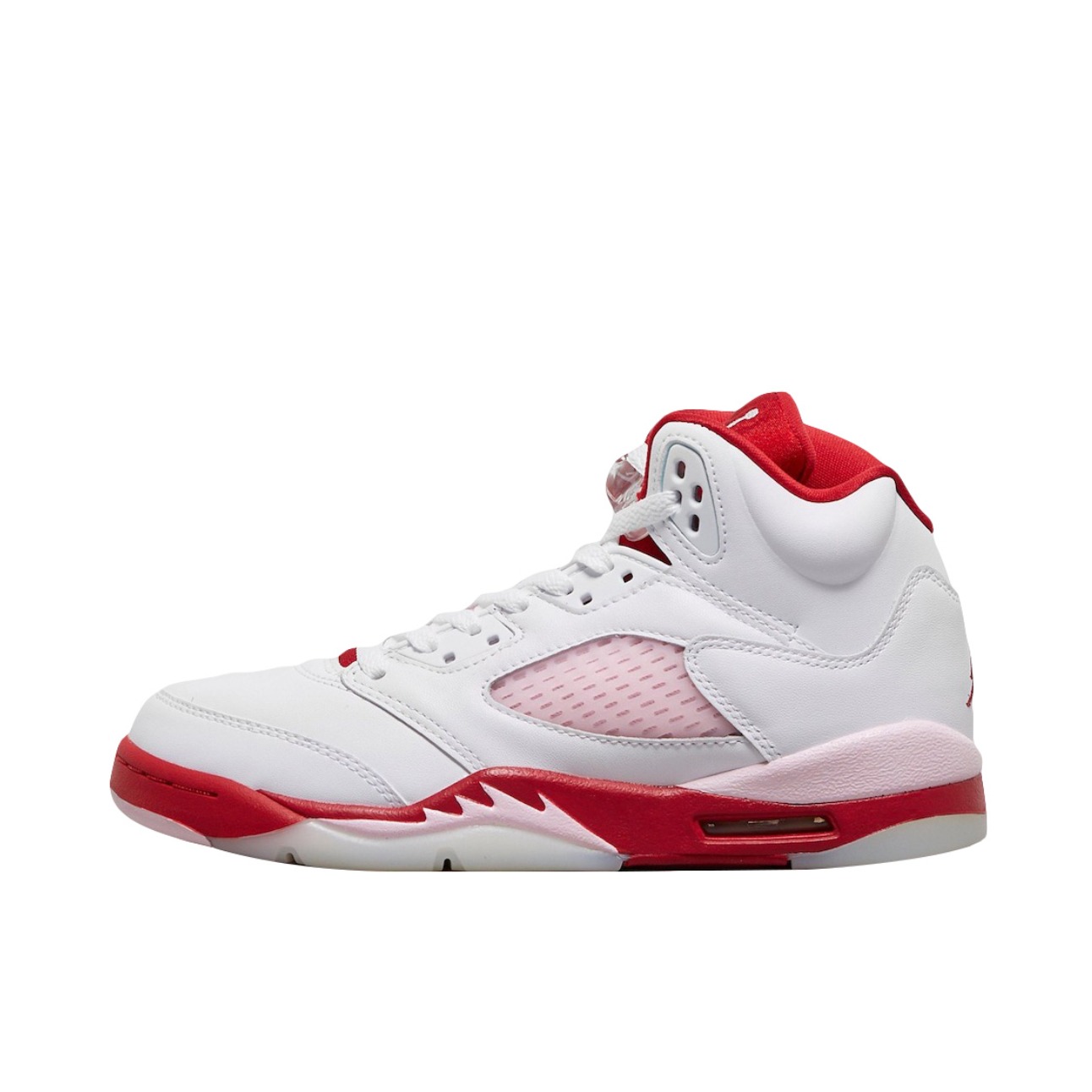 推荐商品：Air Jordan 5 运动休闲鞋 复古潮流透气防滑耐磨缓震实战支撑包裹性 Pink Foam GS/情人节