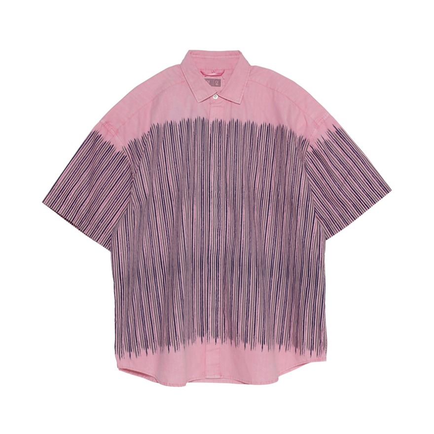 C.E CAV EMPT STRIPE SHORT SLEEVE SHIRT 条纹短袖衬衫 男女同款