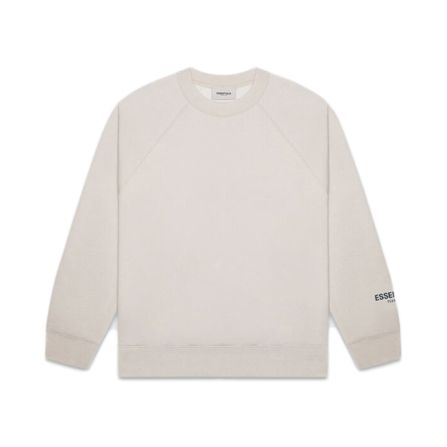 Fear of God essentials fog 美式加绒袖标圆领套头卫衣 男女同款 0192250500224367