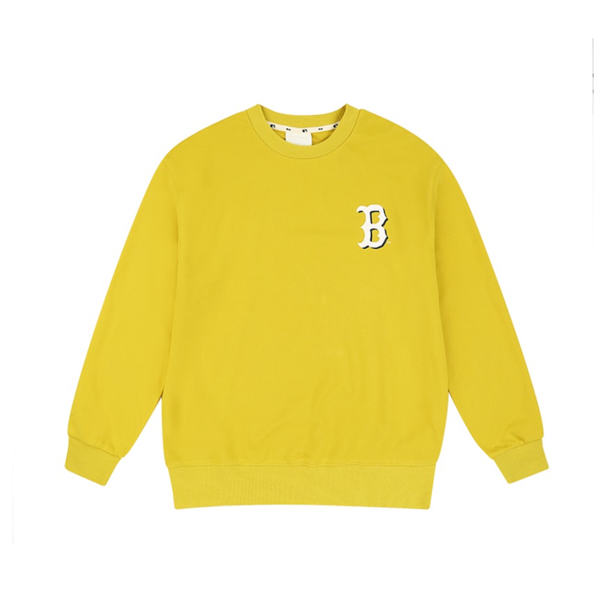 MLB PLAY洋基队系列常规涂鸦印花圆领长袖卫衣 男女同款 31MT07011