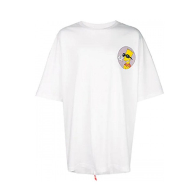 OFF-WHITE 辛普森印花T恤 OMAA066S19185033