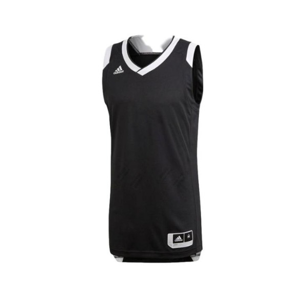 adidas Crazy Explosive 跑步系列拼色印花套头篮球排汗背心 男女同款 BS5019