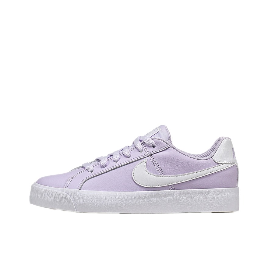 推荐商品：Nike Court Royale 板鞋 轻便防滑耐磨复古透气运动休闲低帮 女款/浅紫/白色