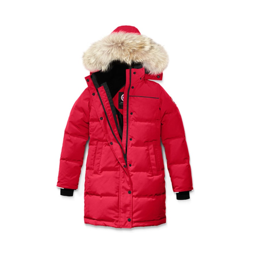 Canada Goose 加拿大鹅 Juniper 女童保暖派克无毛皮连帽长袖夹克 4598Y