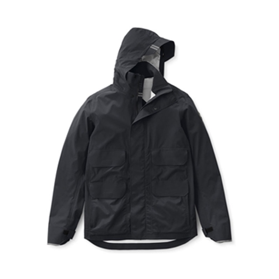 Canada Goose/加拿大鹅 Meaford系列黑标连帽防雨夹克 男女同款 5611MB