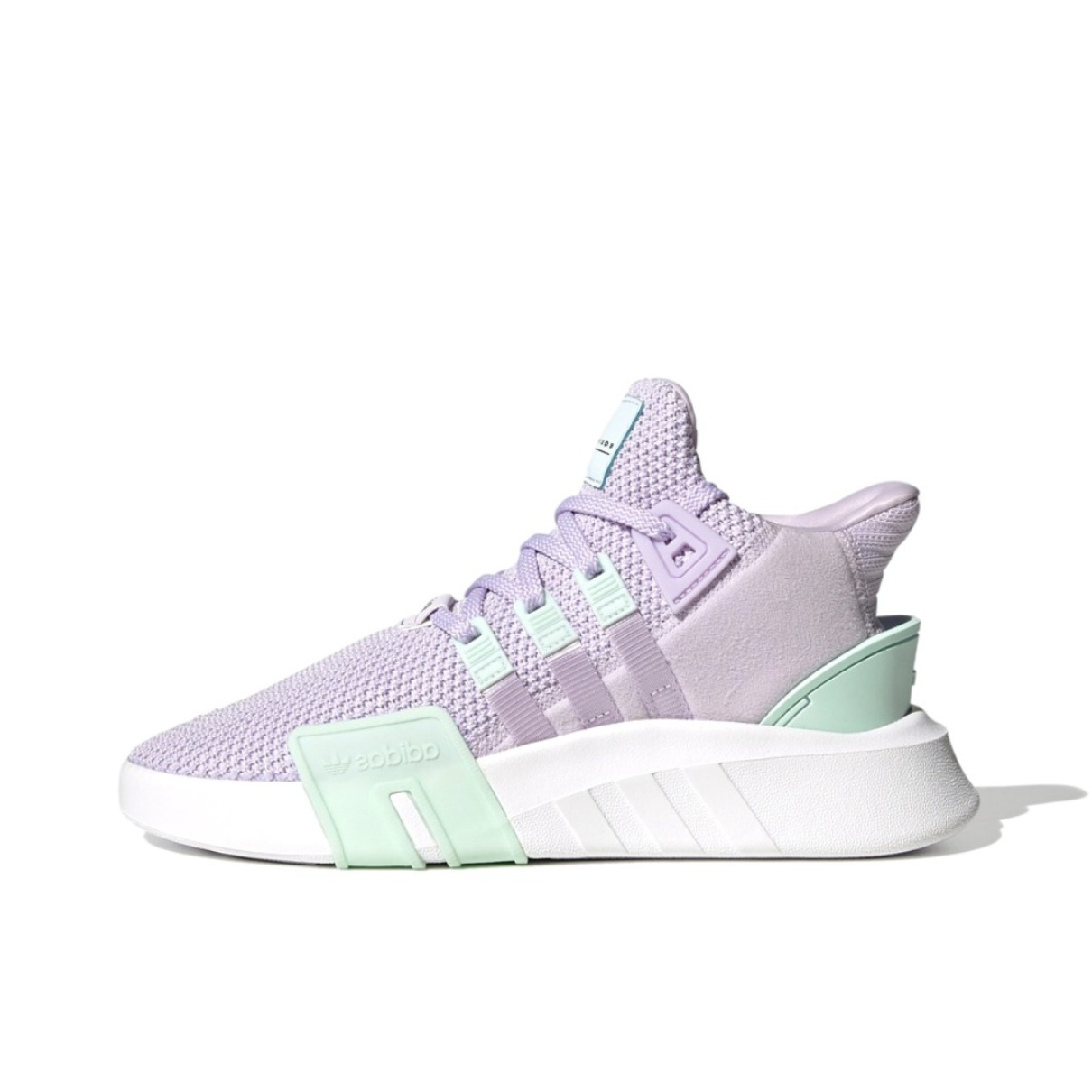 推荐商品：adidas Originals  EQT BASK ADV  防滑耐磨 减震回弹 轻便透气 复古百搭 休闲鞋 淡紫/蓝色/淡绿