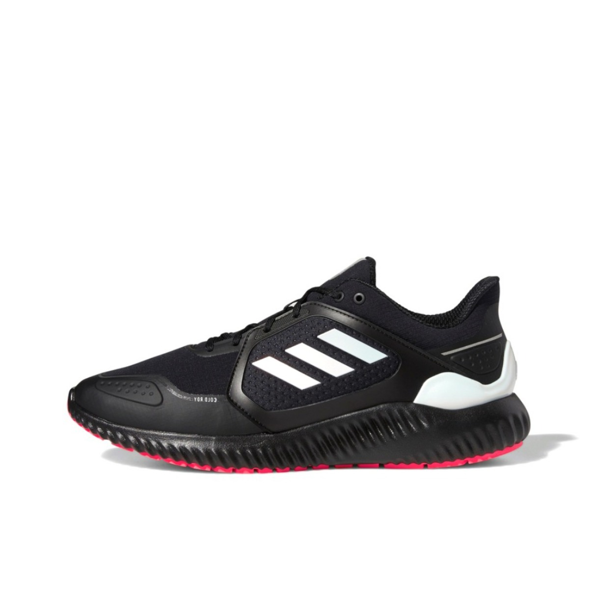 推荐商品：adidas Climawarm Bounce 跑鞋 轻便网面透气缓震回弹防滑耐磨织物休闲轻运动 黑色/白色