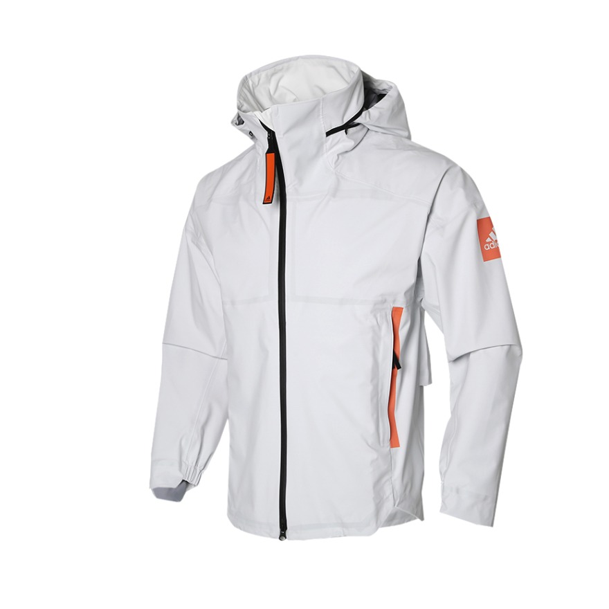 adidas 運動健身訓(xùn)練防風(fēng)連帽外套夾克 男女同款 GL1355