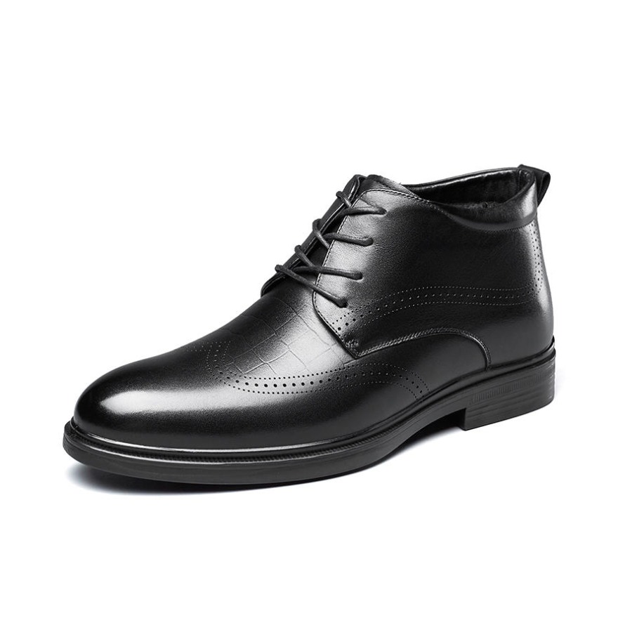 意尔康 正装皮鞋 147YZM67859WT